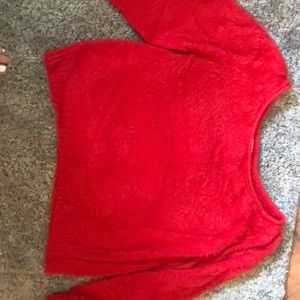 Red Victoria Secret sweater